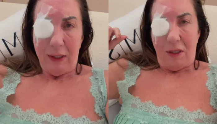 Mãe de Virginia Fonseca, Margareth Serrão relata crise de ansiedade após cirurgia no olho: "Falta de ar, angústia e medo"