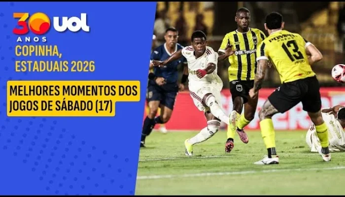 Estaduais e Copinha: Veja TODOS os GOLS emocionantes deste sábado, com vitórias surpreendentes e clássicos decididos!
