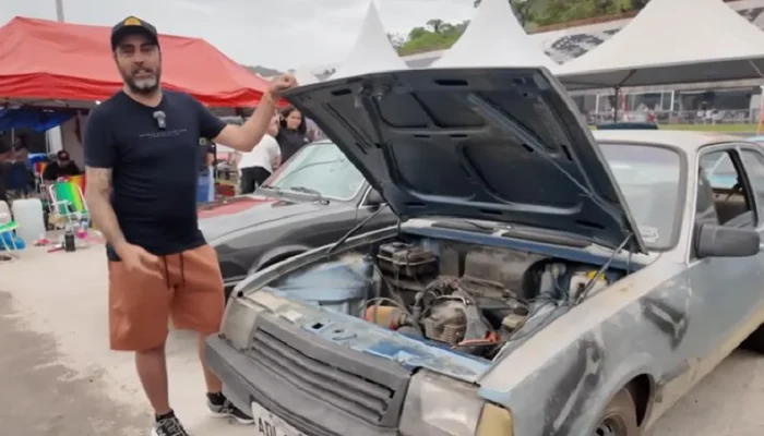 Chevette com Motor de Moto e 30 Marchas: A Criatividade Brasileira que Impressiona até a NASA!