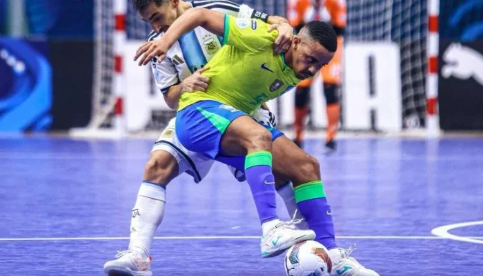 Brasil é Campeão da Copa América de Futsal 2023: Vitória Suada Contra a Argentina Garante o 12º Título!