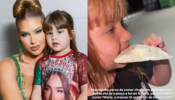 Chocolate Preto X Branco: Influenciadora Virgínia Fonseca Revela Alerta para Enxaqueca em Filha; Entenda a Conexão