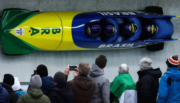 Brasil surpreende nos Jogos de Inverno: Bobsled 4-man alcança melhor resultado histórico em Milão-Cortina