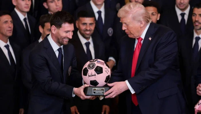 Messi na Casa Branca: Trump recebe craque do Inter Miami e elogia jogador em evento especial pós-título da MLS