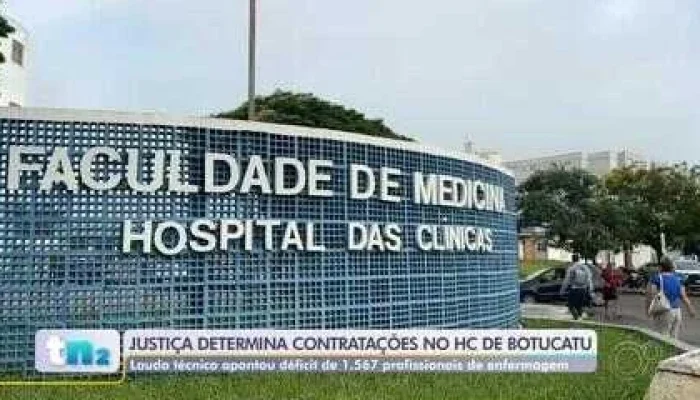 Justiça do Trabalho Exige Contratações Urgentes no HC de Botucatu Após Denúncias de Falta Crítica de Enfermeiros
