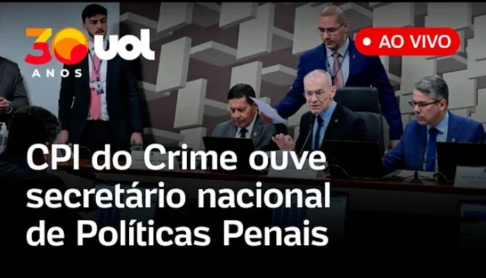 CPI do Crime ouve Secretário Nacional de Políticas Penais: O que está em jogo no sistema prisional brasileiro?