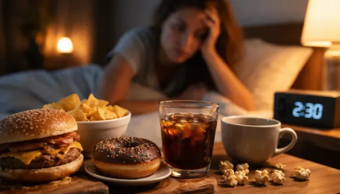 4 Hábitos Alimentares Inofensivos que Roubam seu Sono: Descubra o Que Evitar Para Dormir Melhor