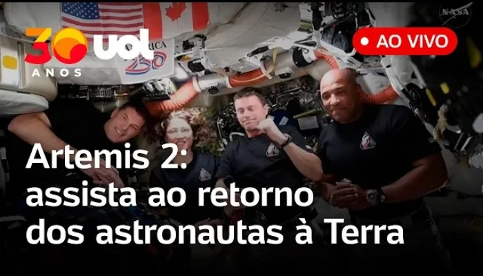 Artemis 2 ao vivo: Acompanhe o emocionante retorno dos astronautas à Terra após missão histórica