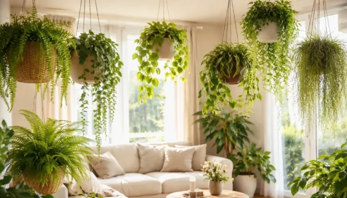 Casas Modernas Ganham Vida: 7 Plantas Suspensas Que Criam Volume E Leveza Instantaneamente