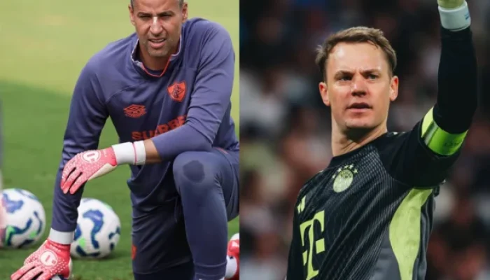 Neuer se rende a Fábio, do Fluminense, e elogia longevidade do goleiro: “Preciso tirar o chapéu” aos 45 anos
