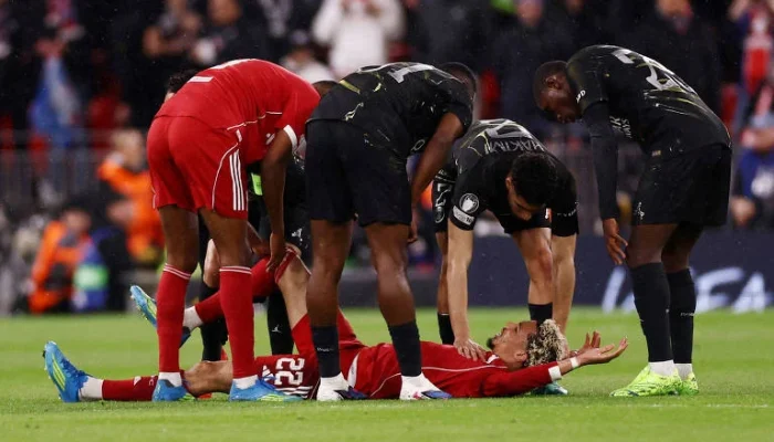 Reviravolta chocante: Atacante estrela do Liverpool sofre ruptura do tendão de Aquiles e está fora da Copa do Mundo