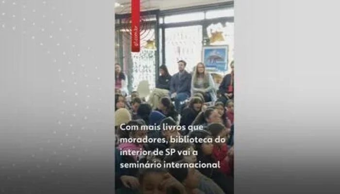 Dia do Livro Infantil: Biblioteca de Pardinho SP tem mais livros que moradores e vira referência em leitura para crianças