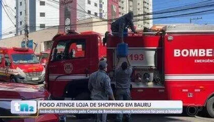 Incêndio na Loja de Calçados do Bauru Shopping: Bombeiros apontam curto-circuito no estoque como causa provável