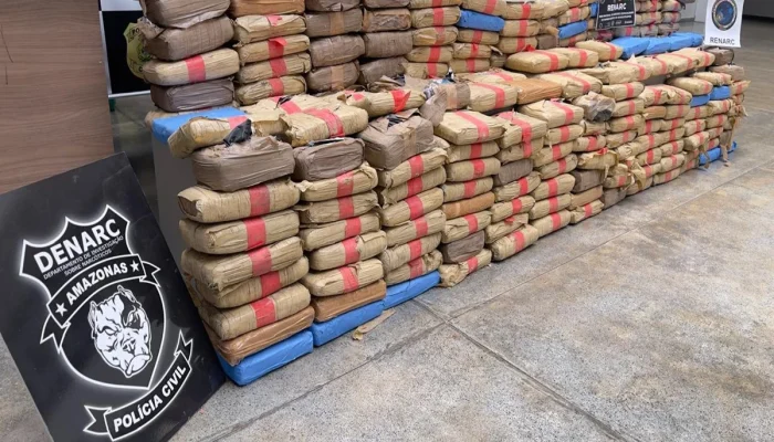 Maconha Colombiana de R$ Milhões é Apreendida em Manaus, Polícia Desarticula Rede de Distribuição