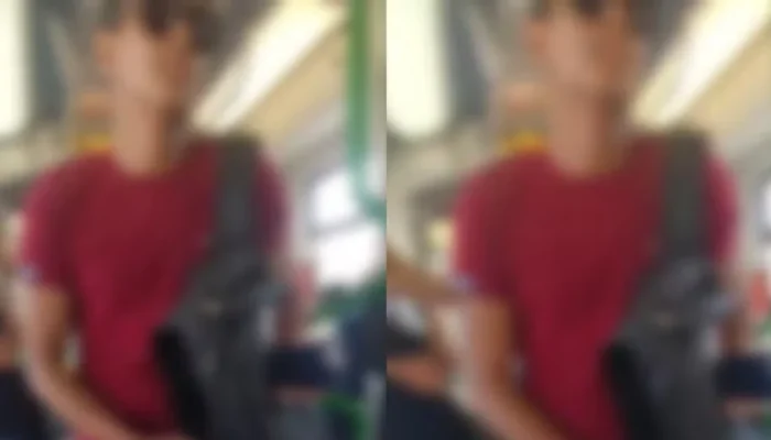 Passageiro é flagrado em ato obsceno em VLT e choca usuários; veja vídeo e saiba detalhes da prisão