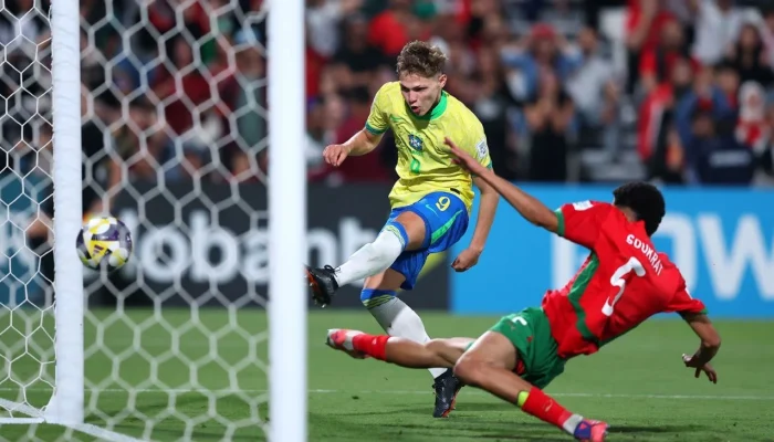 Estêvão, o 'Haaland do Sertão', brilha no Mundial Sub-17 e sonha com Manchester City após vitória do Brasil contra Marrocos