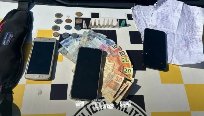 Mulher com Passagem por Lavagem de Dinheiro é Presa com Cocaína e Dinheiro em Aricanduva