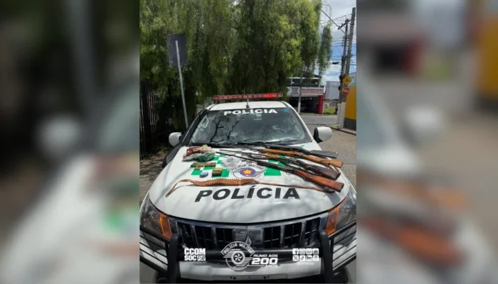Polícia Ambiental flagra homem com armas e animal silvestre abatido em Guaratinguetá, SP; veja detalhes da prisão