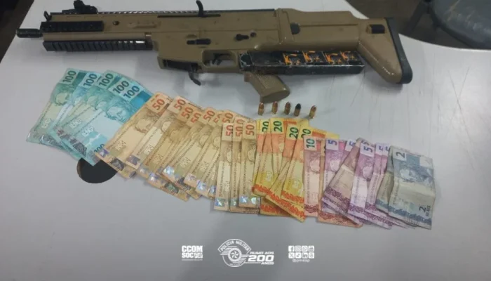 Cotia: Dupla é Presa em Flagrante Após Assalto a Posto de Combustível com Arma e Dinheiro Recuperados