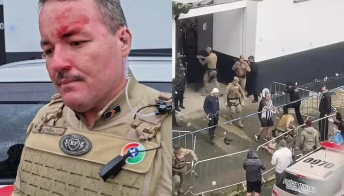 Briga de Torcedores Deixa Policiais Feridos: Um Agredido Enquanto Estava de Folga com a Família, Outro Sofre Cabeçada; Dois Suspeitos Presos