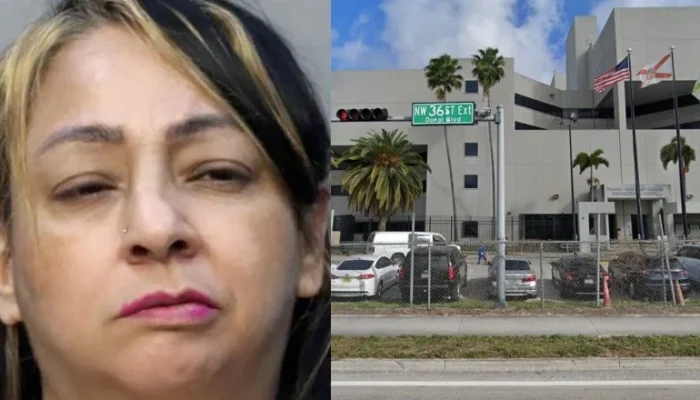 Mulher presa após atacar namorado com facão em Miami por ciúmes: 'Você não vai a lugar nenhum!'