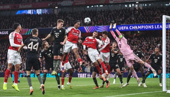 Arsenal quebra invencibilidade do Bayern na Champions League com virada épica e segue 100% invicto
