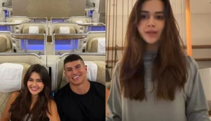 Franciny Ehlke e marido detidos pela polícia em Dubai por darem um selinho: "Nem pensei"