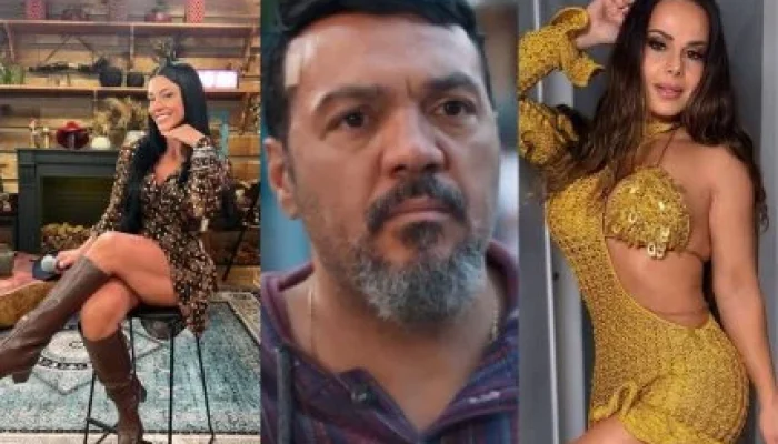 Rayane Figliuzzi reage com bom humor ao saber que Belo e Viviane Araújo serão par romântico em novela da Globo