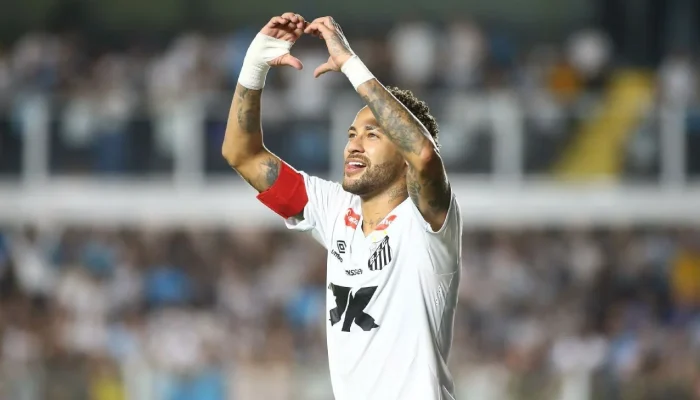 Neymar brilha em noite de gala, Santos vence Sport e escapa do Z-4 do Brasileirão