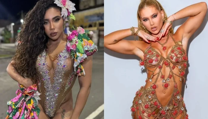 Evelyn Bastos, rainha da Mangueira, quebra o silêncio sobre polêmica do samba de Virginia Fonseca: 'É só a minha opinião'