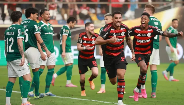 Flamengo é Tetracampeão da Libertadores! GOL ÉPICO DE DANILO BATE PALMEIRAS EM LIMA E FAZ HISTÓRIA NO FUTEBOL BRASILEIRO