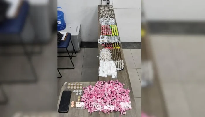 Operação Policial em São Vicente resulta na prisão de suspeito e apreensão de grande quantidade de drogas