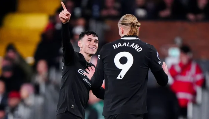 Haaland faz história: atacante mais rápido a 100 gols na Premier League, City vence Fulham em jogo de 9 gols e encosta no Arsenal pela liderança