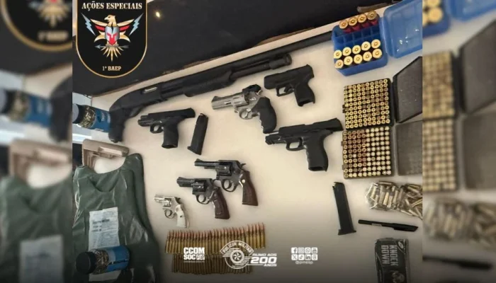 Arsenal Ilegal Choca Campinas: Polícia Apreende Dezenas de Armas e Munições em Residência e Loja, Suspeito Preso