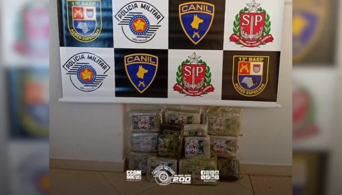 Polícia Militar Descobre Quase 15kg de Haxixe Escondidos em Tanque de Combustível de Carro Leiloado em Santa Cruz do Rio Pardo